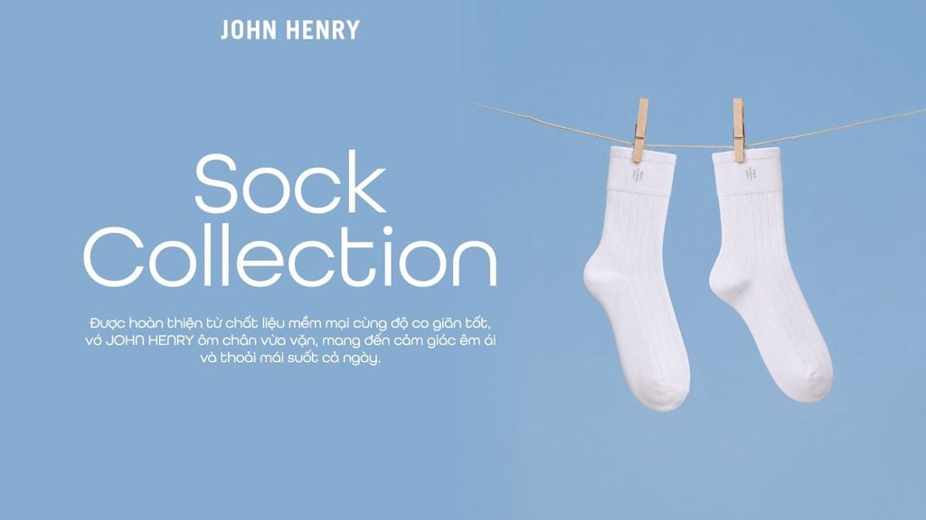SOCK COLLECTION | THOẢI MÁI TỪ NHỮNG CHI TIẾT NHỎ
