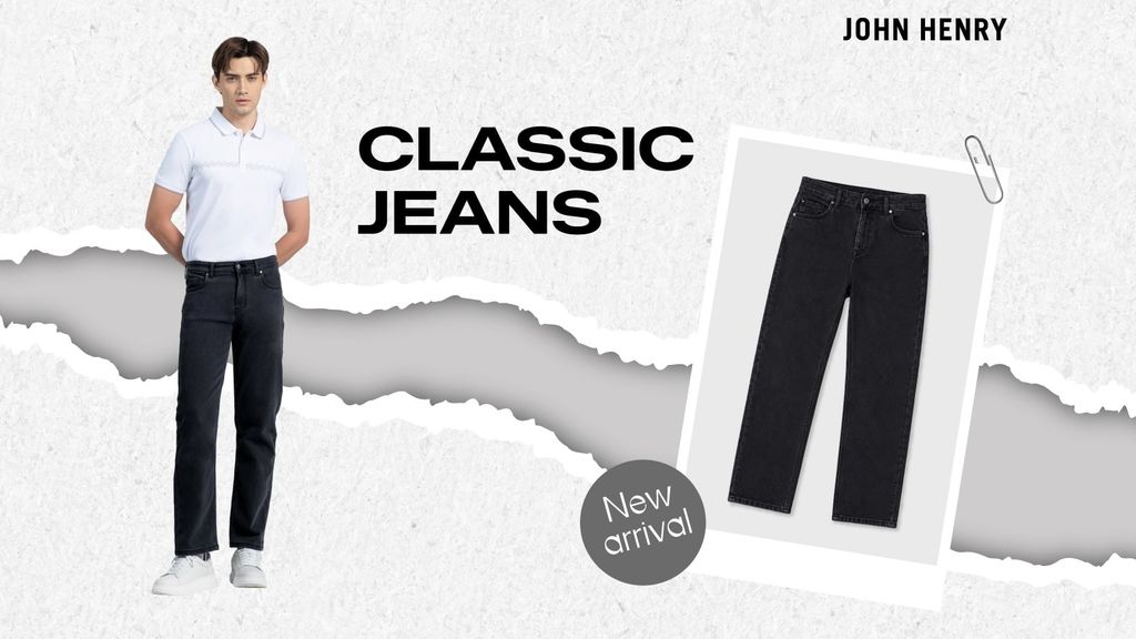 CLASSIC JEANS | Form Jeans Quốc Dân Cho Phái Mạnh