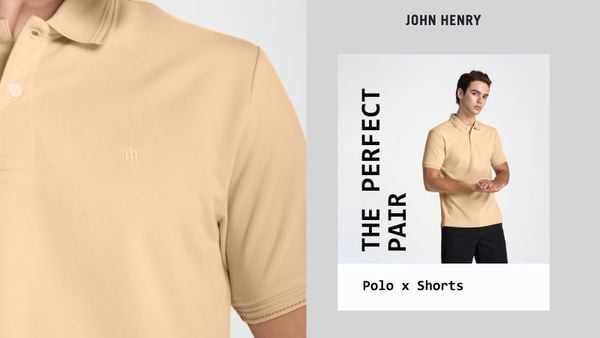 THE PERFECT PAIR | Set Đồ Nam Polo & Short JOHN HENRY