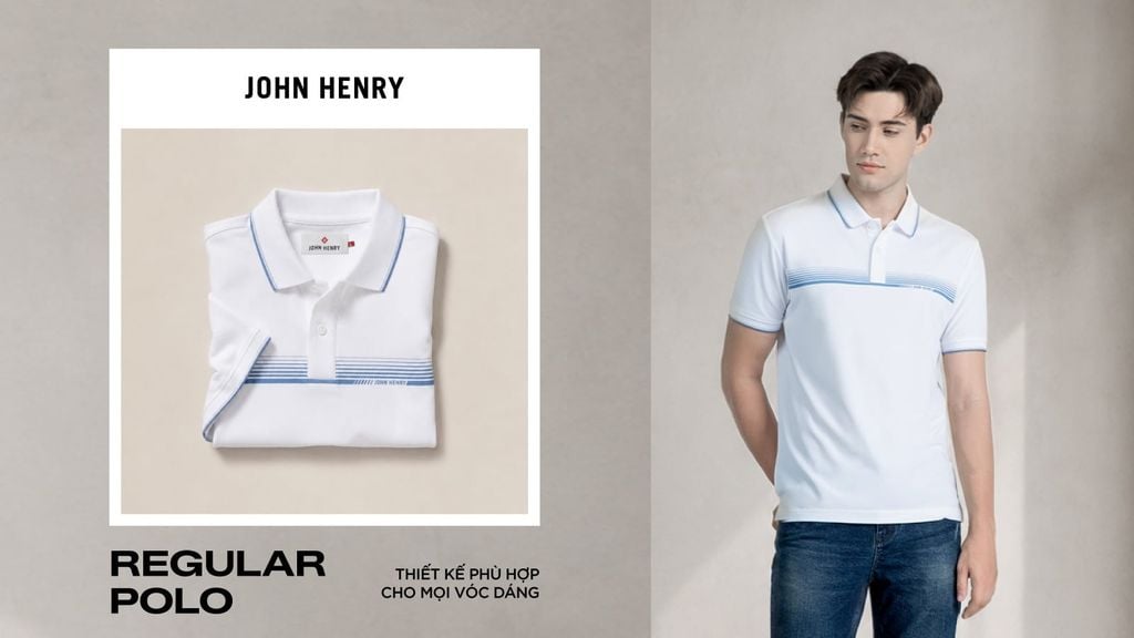 REGULAR POLO | Thiết Kế Phù Hợp Cho Mọi Vóc Dáng