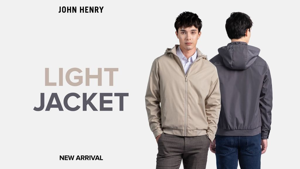 LIGHT JACKET | Áo Khoác Nhẹ Cho Những Ngày Chuyển Mùa