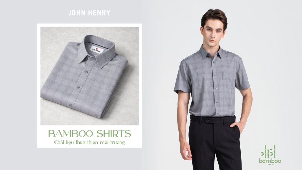 BAMBOO SHIRTS | Sơ Mi Bamboo Thoáng Mát, Thân Thiện Môi Trường