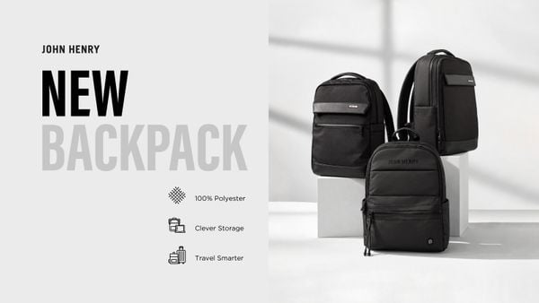 NEW BACKPACKS: THE ULTIMATE CARRY | Balo Nam JOHN HENRY