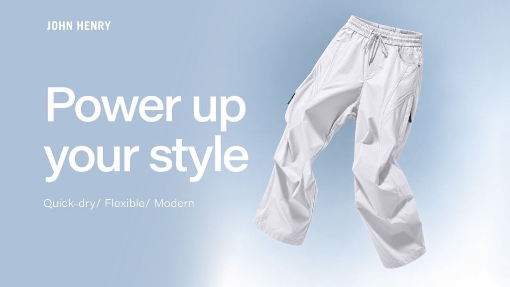 POWER UP YOUR STYLE | Quần Thể Thao Nam JOHN HENRY