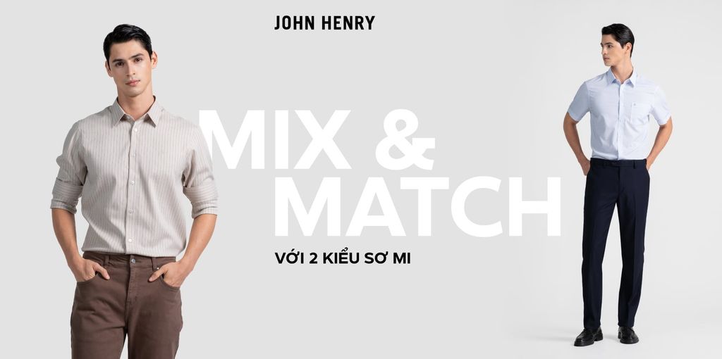 MIX & MATCH SHIRTS | Hai Kiểu Sơ Mi Cho Mọi Phong Cách