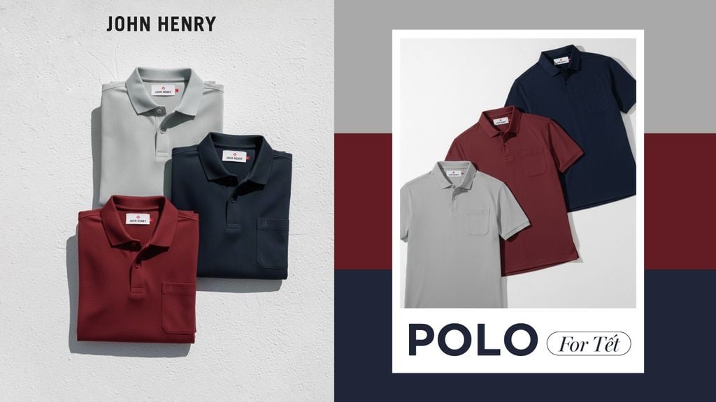 NEW YEAR POLO | SẮC MÀU TẾT TRONG PHOM DÁNG CLASSIC