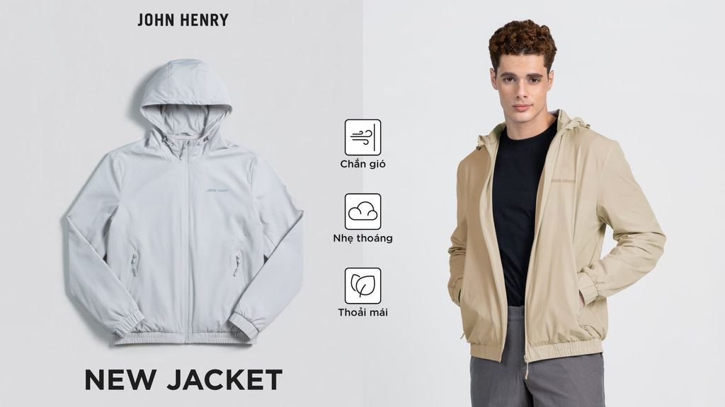 NEW JACKET – LIGHT ON YOU, READY FOR EVERYTHING | Áo Khoác Nhẹ, Linh Hoạt Cho Mọi Hoạt Động Hằng Ngày