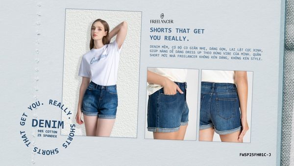 SHORTS THAT GET YOU - Chiếc Quần Short “Quốc Dân” Cho Nàng Yêu Sự Thoải Mái​