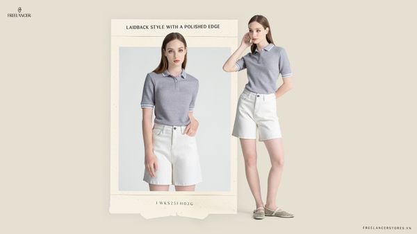 LAIDBACK STYLE WITH A POLISHED EDGE ✨​