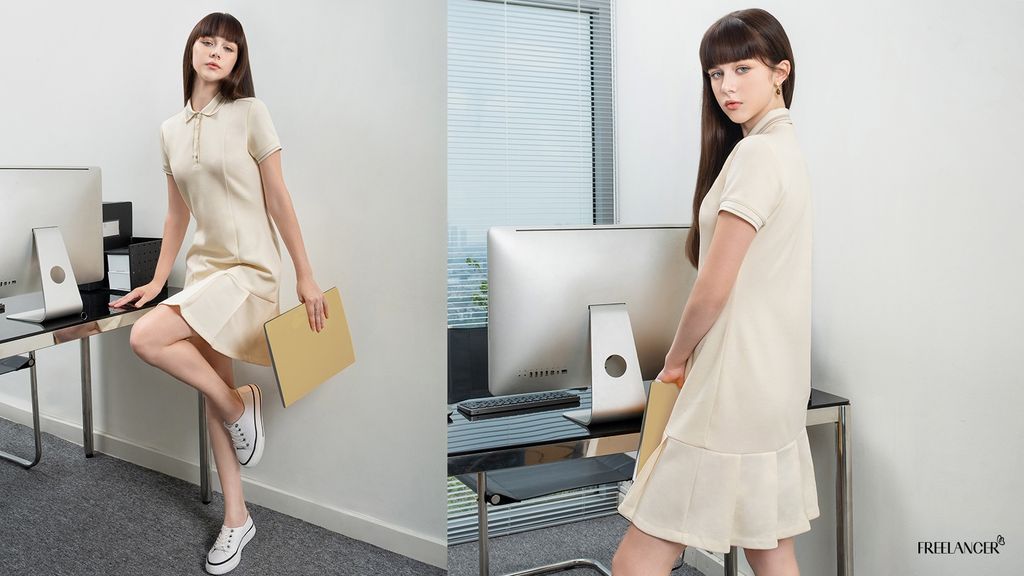 COASTAL CHIC POLO DRESS – NĂNG ĐỘNG & THANH LỊCH TRONG MỌI KHOẢNH KHẮC ​