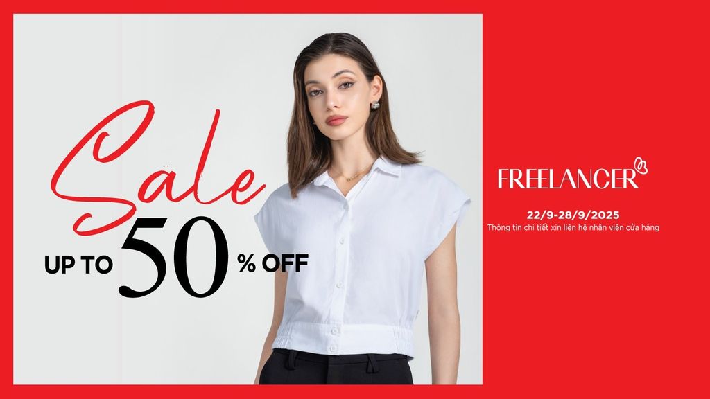 ✨ END OF SEPTEMBER - SALE UP TO 50% OFF ✨​