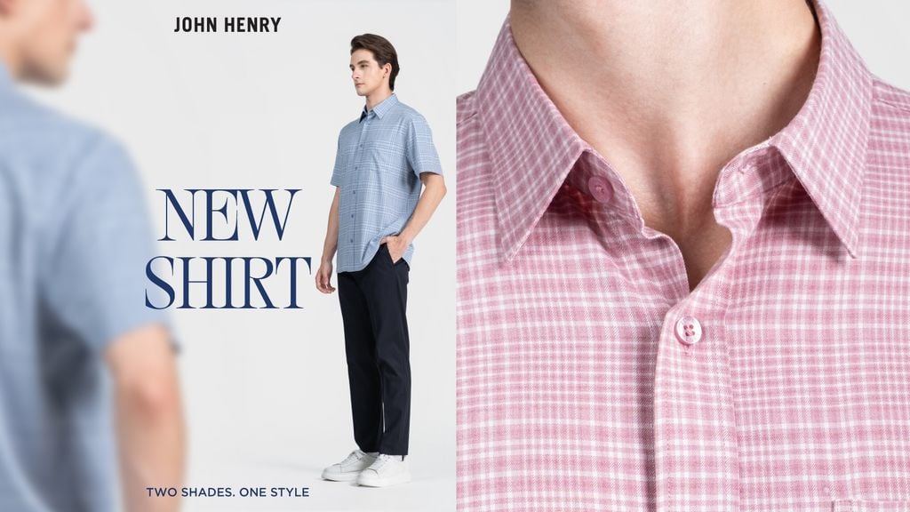 NEW SHIRT | Hai Sắc Thái, Một Tinh Thần Phong Cách