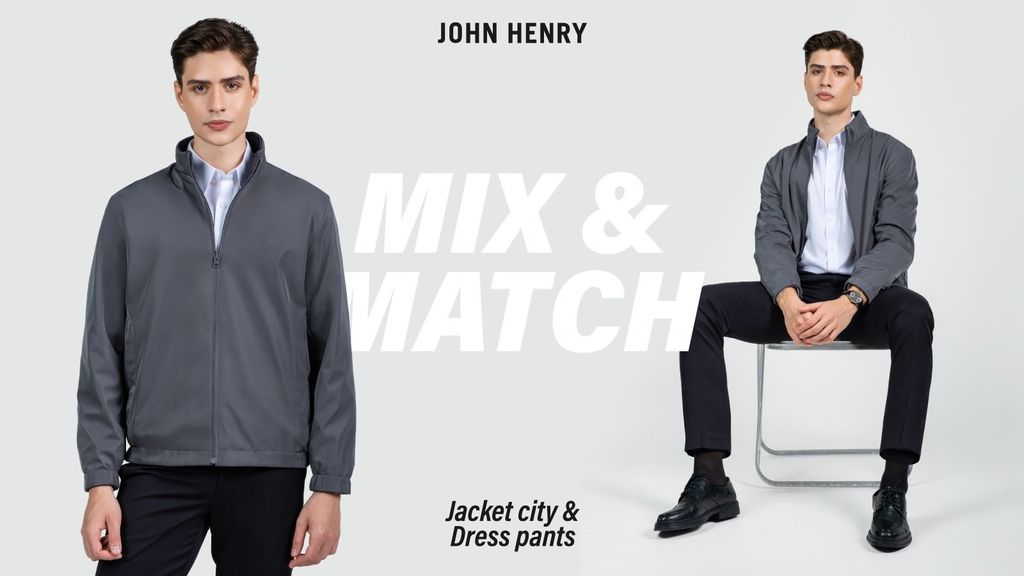 MIX & MATCH | JACKET CITY & DRESS PANTS