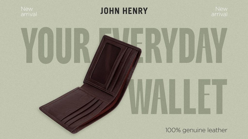 JOHN HENRY WALLET | YOUR EVERYDAY COMPANION