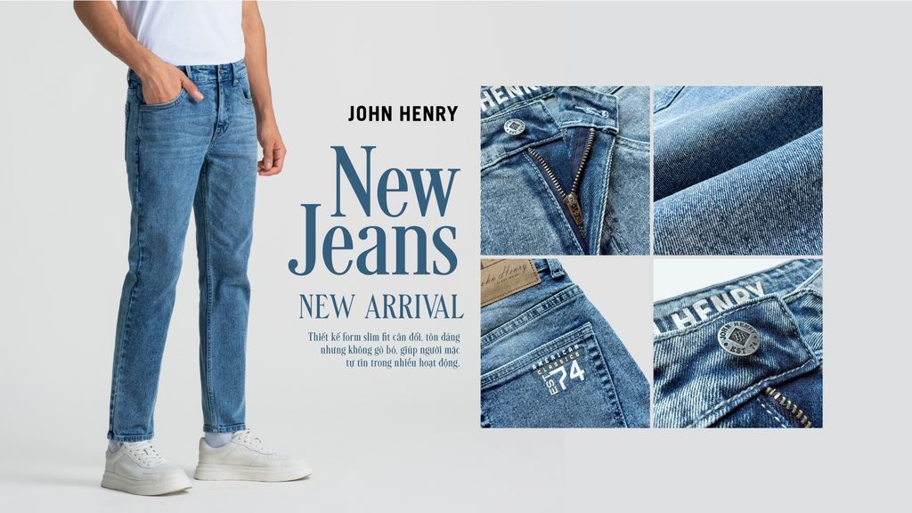 NEW JEANS | MODERN FIT - LINH HOẠT, HIỆN ĐẠI VÀ DỄ MẶC MỌI NGÀY