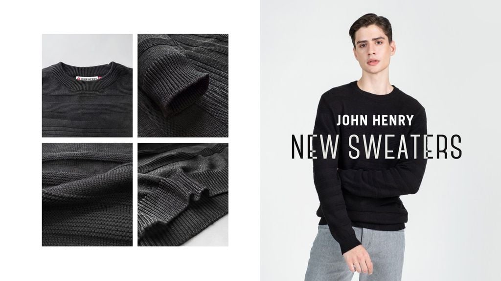 JOHN HENRY SWEATERS – PHONG CÁCH ẤM ÁP CHO MÙA LẠNH