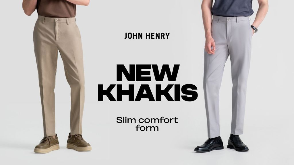 NEW KHAKIS | SLIM COMFORT FORM