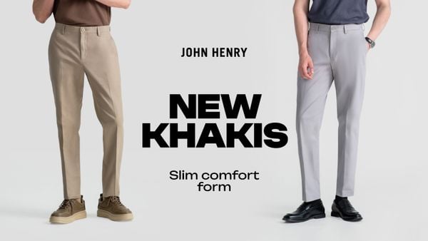 NEW KHAKIS | SLIM COMFORT FORM