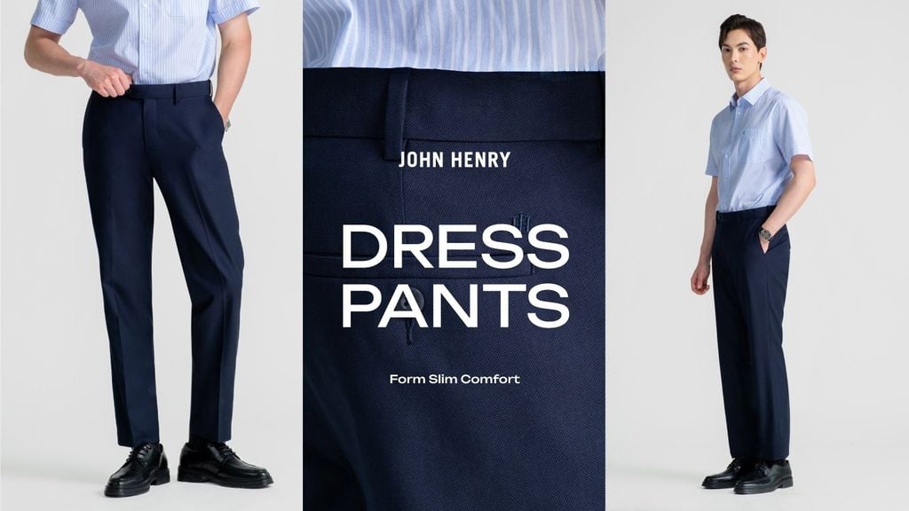 DRESS PANTS | SLIM COMFORT FORM