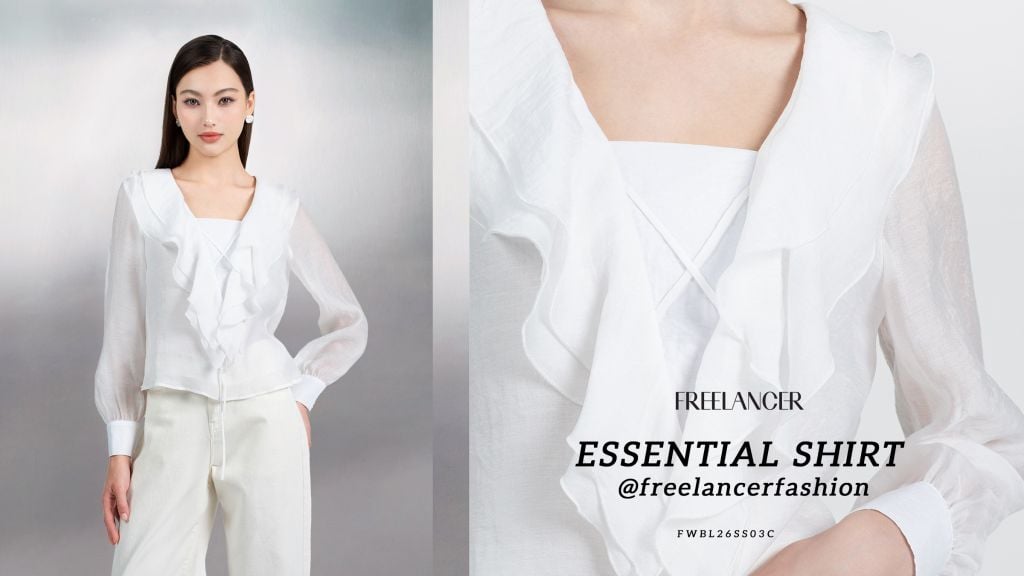 Essential Shirt Là Gì? Gợi Ý Áo Blouse Nữ Tối Giản Thanh Lịch Cho Mỗi Ngày
