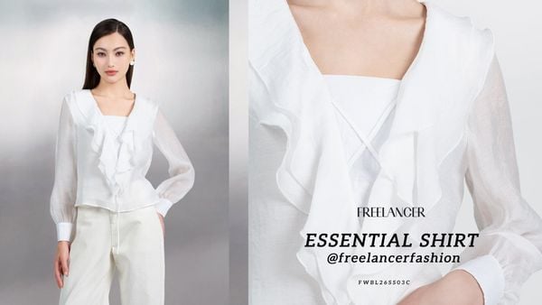 Essential Shirt Là Gì? Gợi Ý Áo Blouse Nữ Tối Giản Thanh Lịch Cho Mỗi Ngày