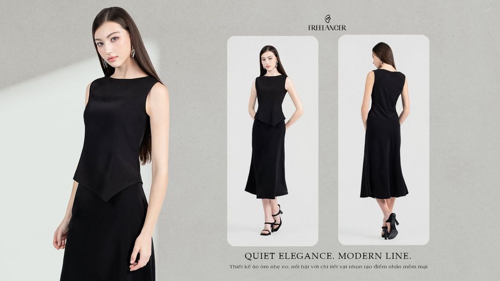 Quiet Elegance Modern Line Xu Hướng Phối Đồ Tối Giản Cho Nàng Hiện Đại