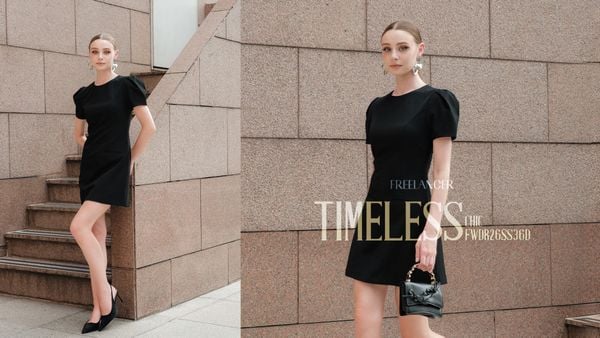 TIMELESSLY CHIC – ĐẦM ĐEN TỐI GIẢN CHO PHONG CÁCH THANH LỊCH