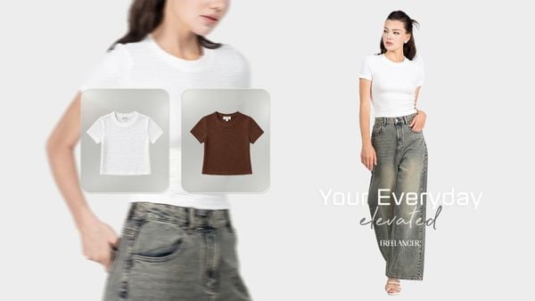 OUR EVERYDAY, ELEVATED | Áo Croptop Nữ FREELANCER