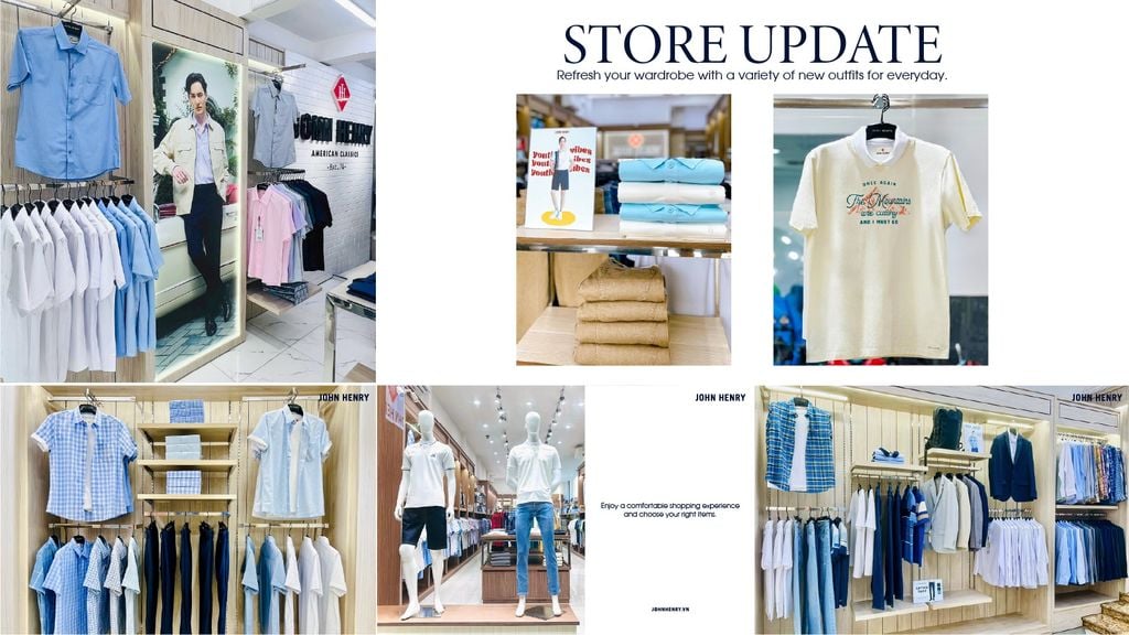 JOHN HENRY STORE UPDATE