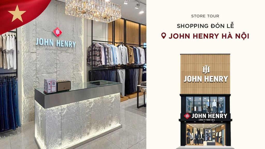 STORE TOUR | Trải Nghiệm Mua Sắm Đón Lễ Tại JOHN HENRY Hà Nội