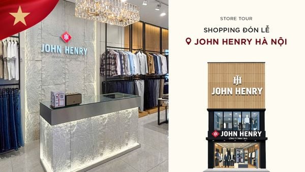 STORE TOUR | Trải Nghiệm Mua Sắm Đón Lễ Tại JOHN HENRY Hà Nội
