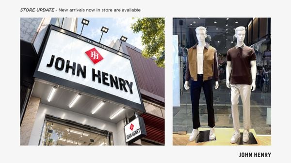 STORE UPDATE | TRẢI NGHIỆM MUA SẮM MỚI CÙNG JOHN HENRY