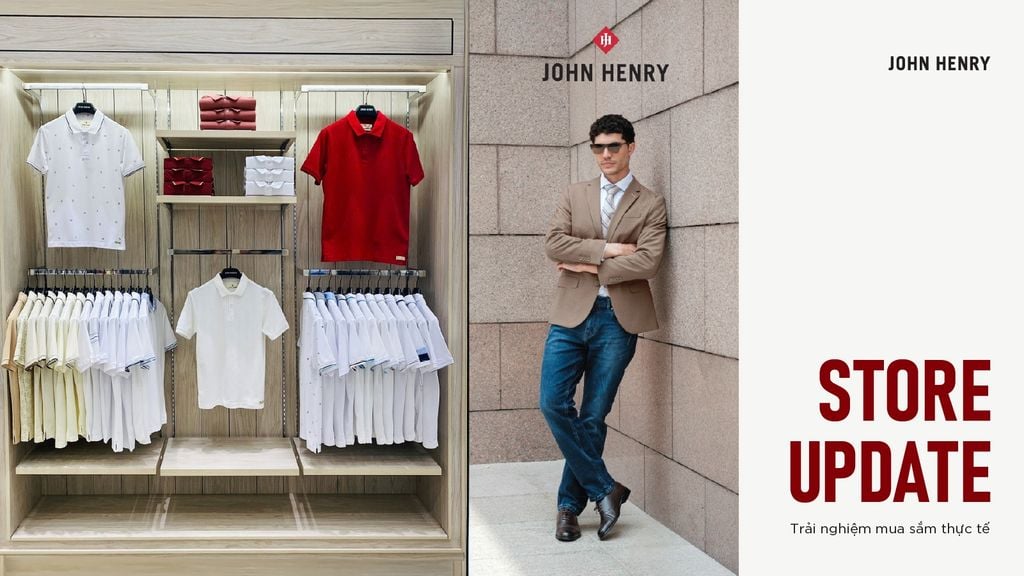 STORE UPDATE | TRẢI NGHIỆM PHONG CÁCH QUÝ ÔNG HIỆN ĐẠI