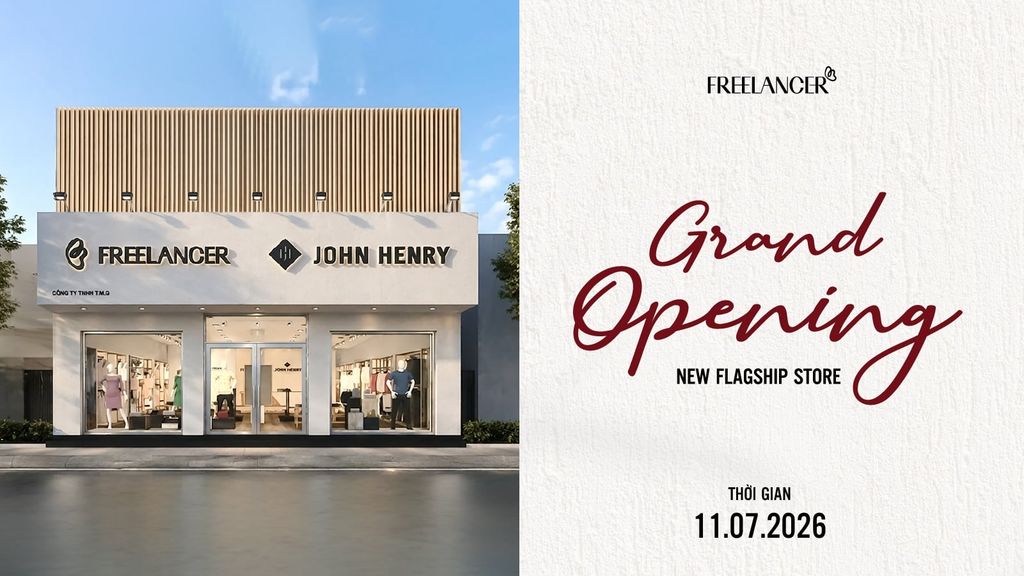FREELANCER FLAGSHIP STORE | KHÔNG GIAN MUA SẮM MỚI SẮP CHÍNH THỨC RA MẮT
