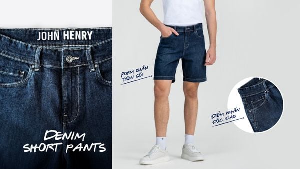 DENIM SHORT PANTS | GỌN GÀNG – THOẢI MÁI – HIỆN ĐẠI