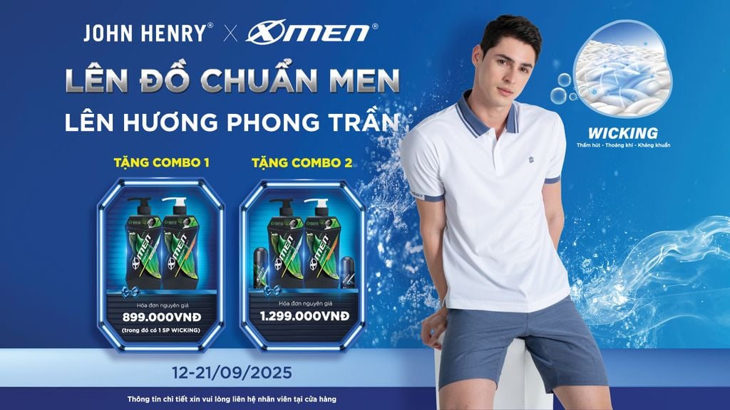 JOHN HENRY x X-MEN | MUA SẮM TẠI CỬA HÀNG – NHẬN QUÀ CỰC CHẤT​