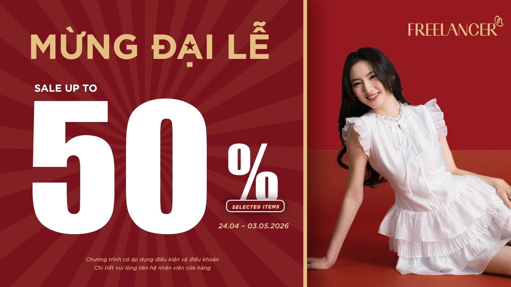 Holiday Sale Freelancer 2026 | Ưu Đãi Lên Đến 50% Cho Mùa Lễ