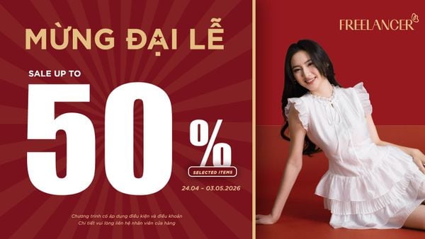 Holiday Sale Freelancer 2026 | Ưu Đãi Lên Đến 50% Cho Mùa Lễ