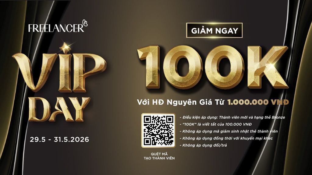 Member Day Freelancer 2026 | Ưu Đãi Đặc Biệt Dành Cho Thành Viên Mới