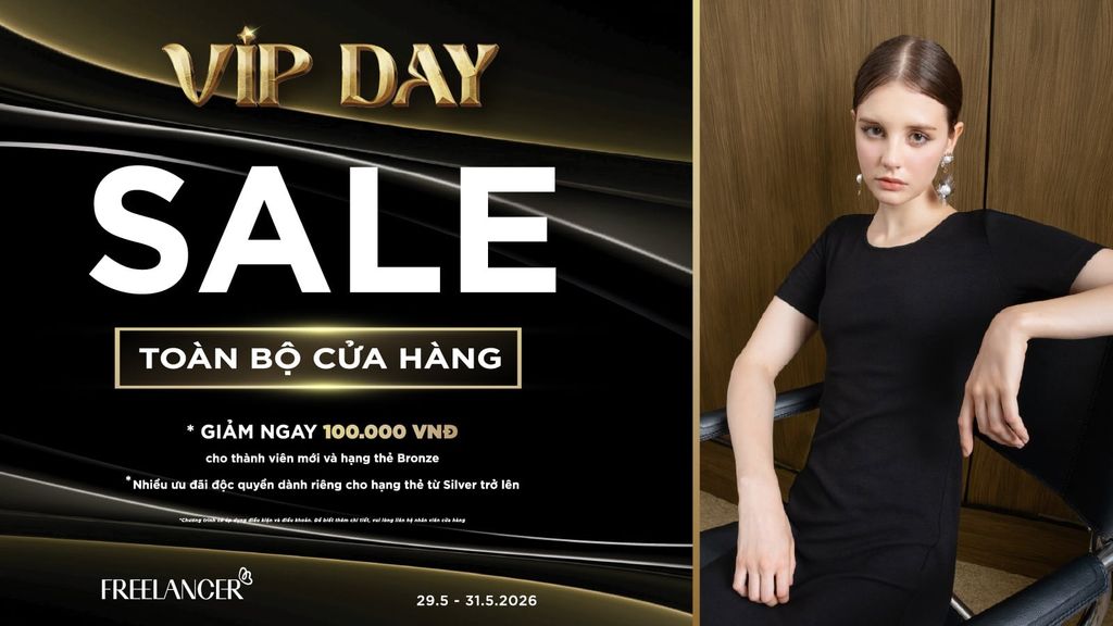 V.I.P Day Freelancer 2026 | Đặc Quyền Thành Viên Ưu Đãi Hấp Dẫn Toàn Bộ Sản Phẩm