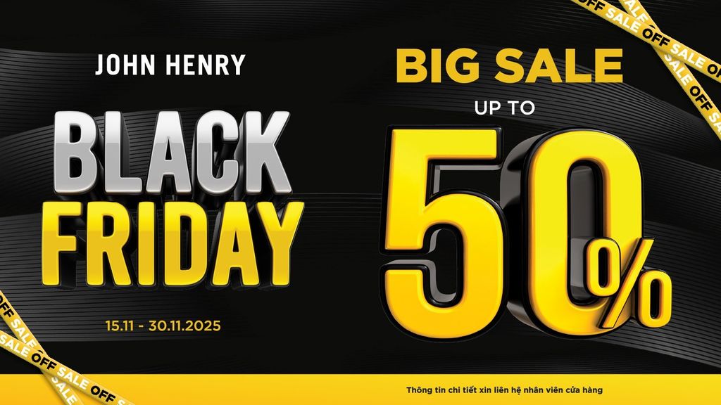 BLACK FRIDAY | SALE UP TO 50% – DON'T MISS YOUR MOMENT​