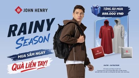RAINY SEASON | MUA SẮM NGAY, QUÀ LIỀN TAY!
