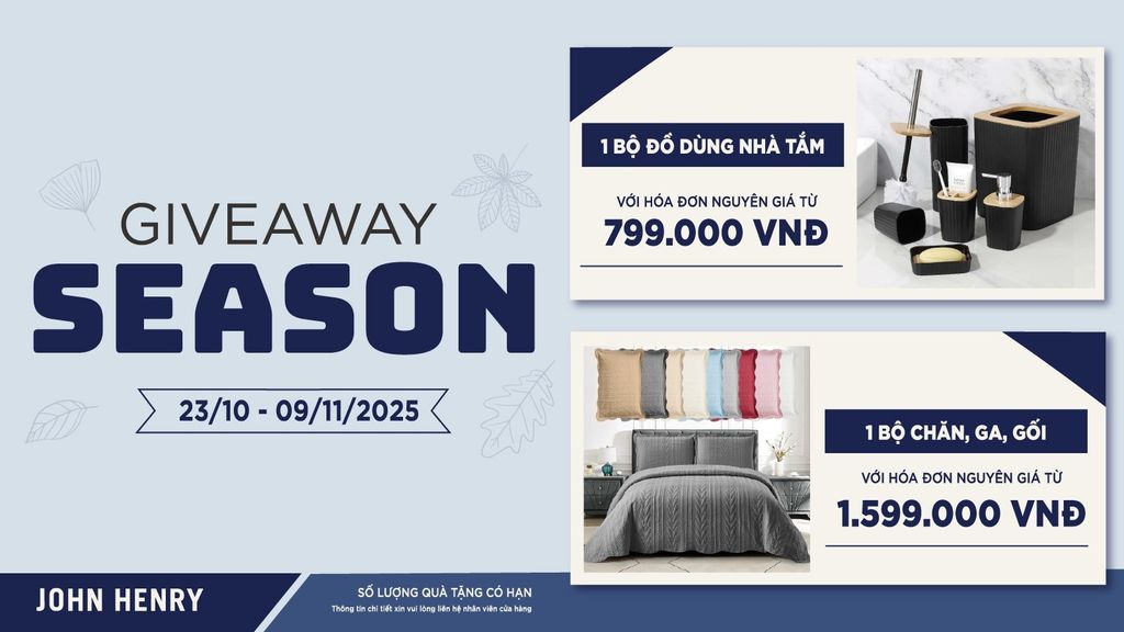 GIVEAWAY SEASON | HÀ NỘI STORE ONLY​  ​