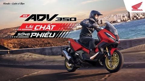 SIÊU PHẨM Honda ADV350: Lái Chất - Sống Phiêu