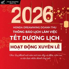 HONDA DREAMWING DOANH THU THÔNG BÁO