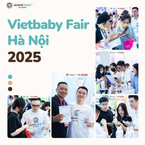 Joona Baby gửi lời cảm ơn đến ba mẹ sau Vietbaby Fair Hà Nội 2025