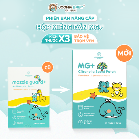 Ra mắt Miếng dán tinh dầu sả MG+: X3 diện tích - Bảo vệ toàn diện