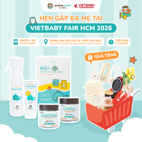 🚨 Joona Baby đổ bộ Vietbaby Fair HCM 2026 - Tung bão deal khủng