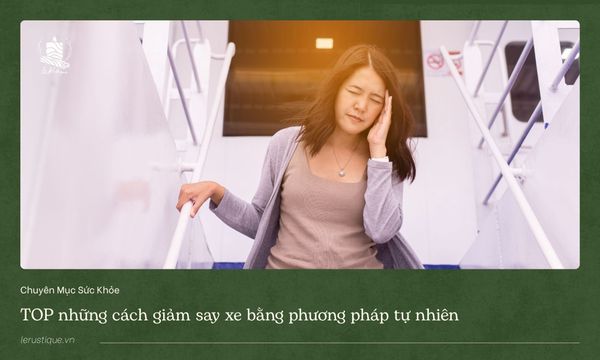 Say xe là do đâu? TOP những cách giảm say xe bằng phương pháp tự nhiên