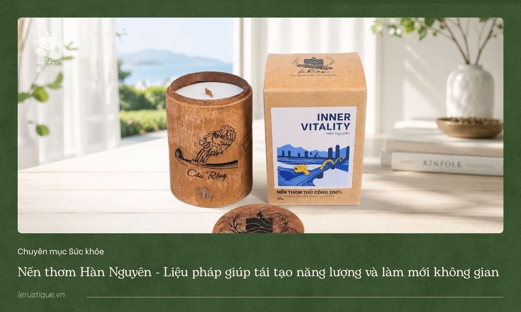 Nến thơm Hàn Nguyên - Liệu pháp giúp tái tạo năng lượng và làm mới không gian